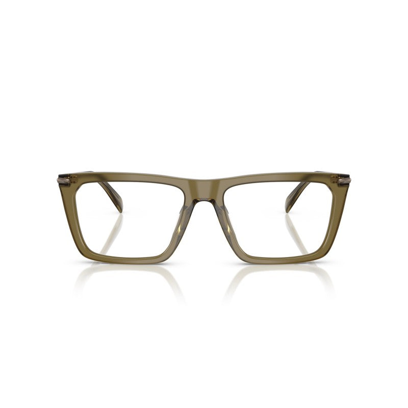OCCHIALE DA VISTA UOMO | MICHAEL KORS MK 4157U - ECHO PARK 4012 OLIVA TRASPARENTE - CALIBRO 56