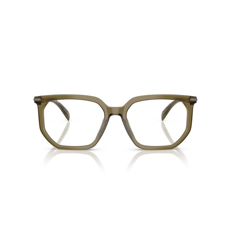 OCCHIALE DA VISTA UOMO | MICHAEL KORS MK 4158U - SEQUOIA 4012 OLIVA TRASPARENTE - CALIBRO 55