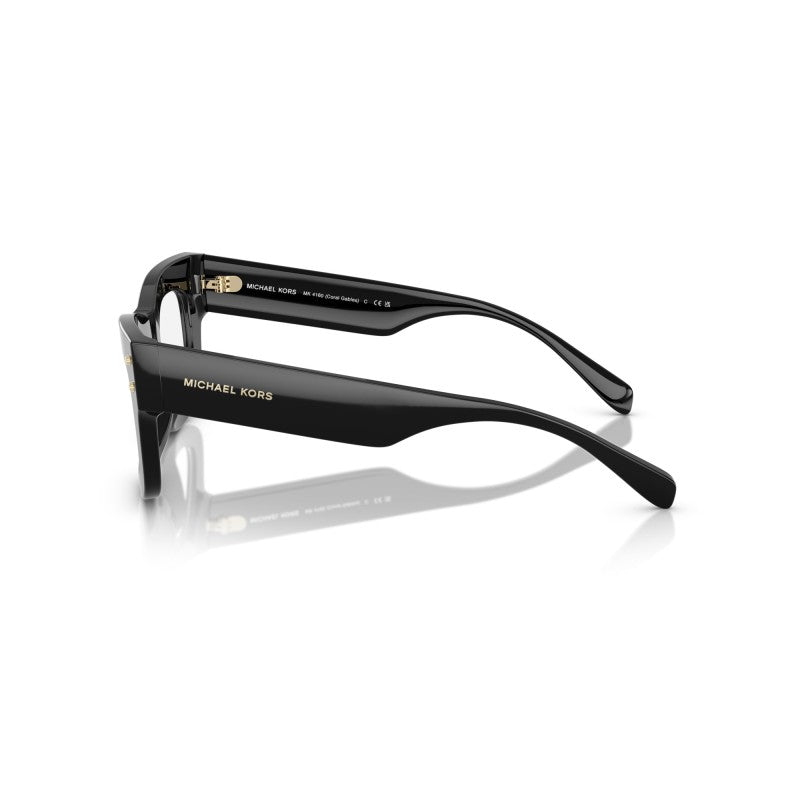 OCCHIALI DA VISTA DONNA | MICHAEL KORS MK 4160 - CORAL GABLES 3005 NERO - CALIBRO 47