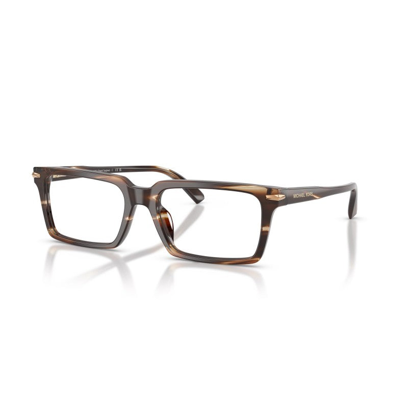OCCHIALE DA VISTA UOMO | MICHAEL KORS MK 4173U - GRAND TARGHEE 4039 CORNO MARRONE - CALIBRO 56