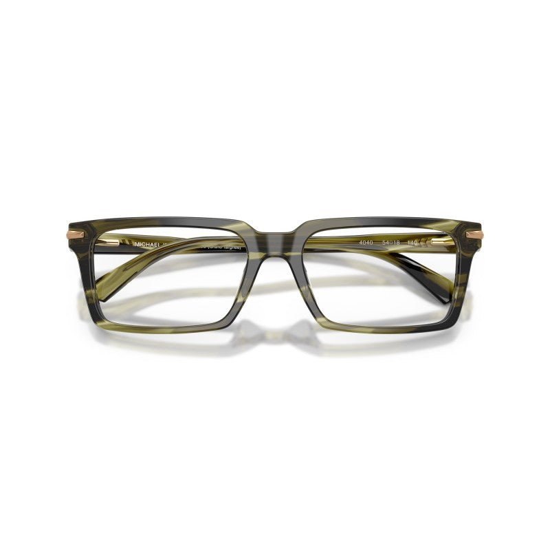 OCCHIALE DA VISTA UOMO | MICHAEL KORS MK 4173U - GRAND TARGHEE 4040 CORNO D'ULIVO - CALIBRO 54