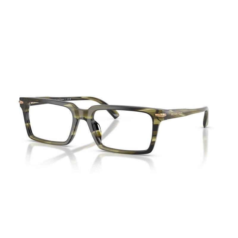 OCCHIALE DA VISTA UOMO | MICHAEL KORS MK 4173U - GRAND TARGHEE 4040 CORNO D'ULIVO - CALIBRO 54