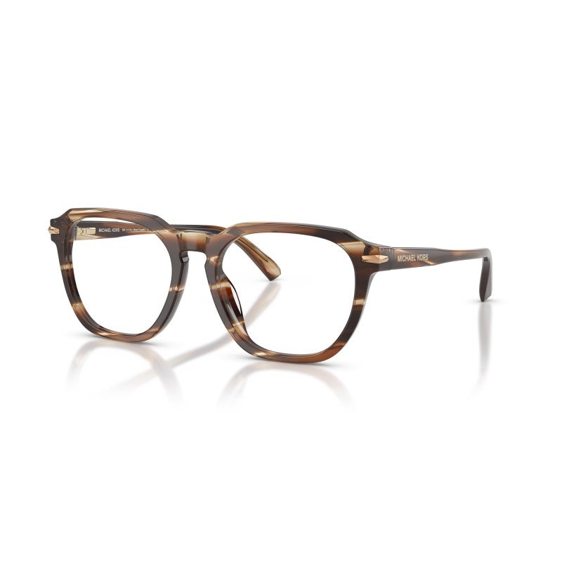 OCCHIALE DA VISTA UOMO | MICHAEL KORS MK 4174U - WOLF CREEK 4039 CORNO MARRONE - CALIBRO 54