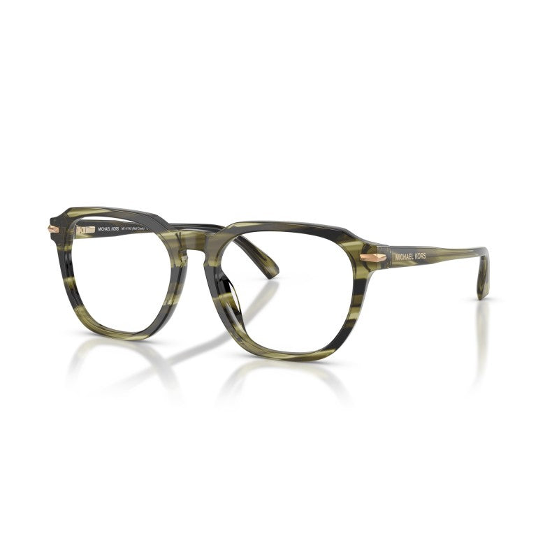 OCCHIALE DA VISTA UOMO | MICHAEL KORS MK 4174U - WOLF CREEK 4040 CORNO D'ULIVO - CALIBRO 54