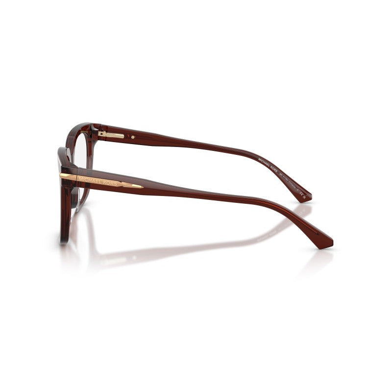 OCCHIALE DA VISTA UOMO | MICHAEL KORS MK 4176U - ONTARIO 3401 MARRONE TRASPARENTE - CALIBRO 54
