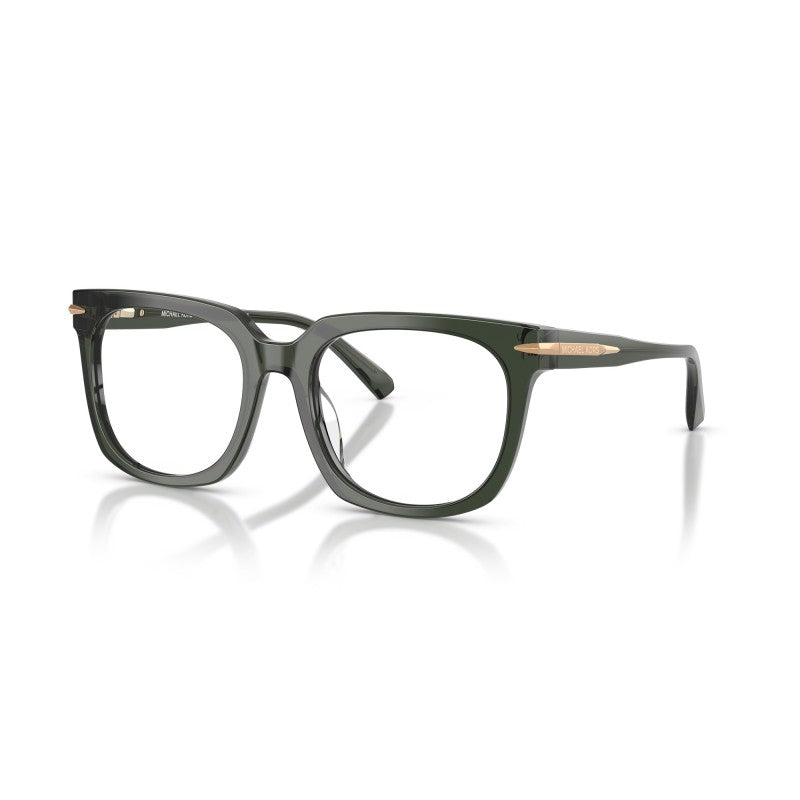 OCCHIALE DA VISTA UOMO | MICHAEL KORS MK 4176U - ONTARIO 3961 VERDE TRASPARENTE - CALIBRO 54