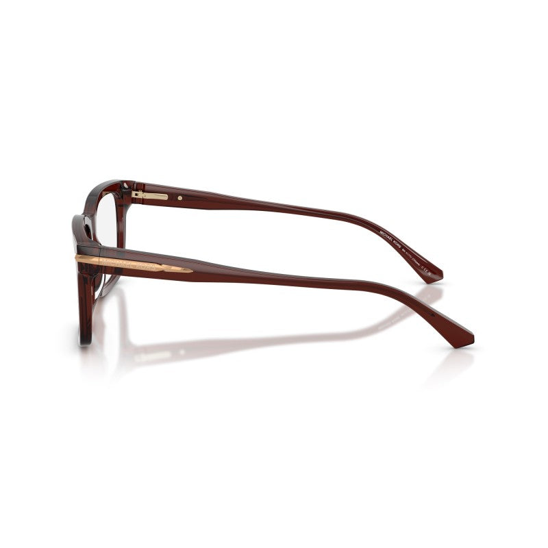 OCCHIALE DA VISTA UOMO | MICHAEL KORS MK 4177U - OTTAWA 3401 MARRONE TRASPARENTE - CALIBRO 55