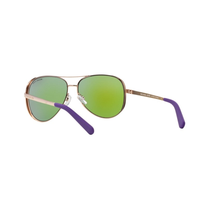 OCCHIALE DA SOLE DONNA | MICHAEL KORS MK 5004 - CHELSEA 10034V ROSA DORATO - CALIBRO 59