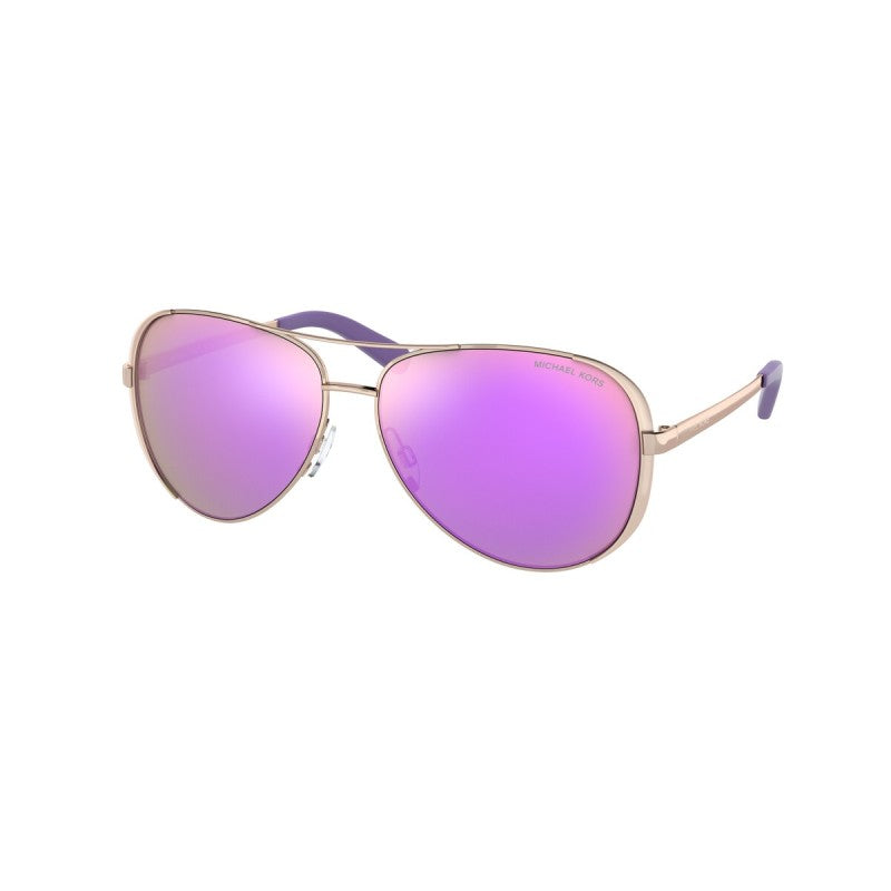 OCCHIALE DA SOLE DONNA | MICHAEL KORS MK 5004 - CHELSEA 10034V ROSA DORATO - CALIBRO 59