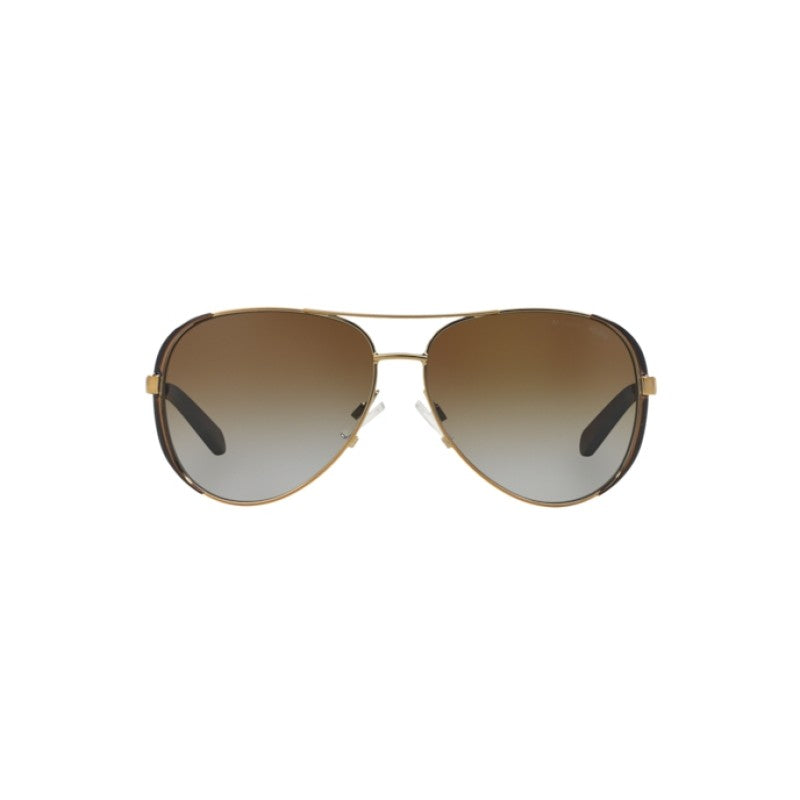 OCCHIALE DA SOLE DONNA | MICHAEL KORS MK 5004 - CHELSEA 1014T5 ORO / DK MARRONE CIOCCOLATO - CALIBRO 59