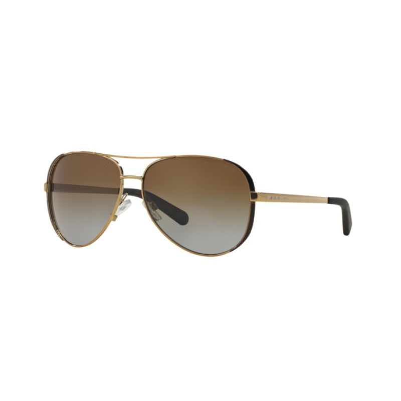 OCCHIALE DA SOLE DONNA | MICHAEL KORS MK 5004 - CHELSEA 1014T5 ORO / DK MARRONE CIOCCOLATO - CALIBRO 59