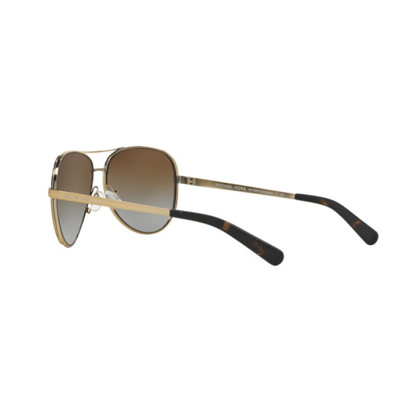 OCCHIALE DA SOLE DONNA | MICHAEL KORS MK 5004 - CHELSEA 1014T5 ORO / DK MARRONE CIOCCOLATO - CALIBRO 59