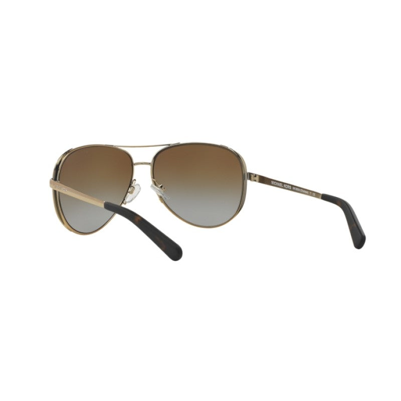 OCCHIALE DA SOLE DONNA | MICHAEL KORS MK 5004 - CHELSEA 1014T5 ORO / DK MARRONE CIOCCOLATO - CALIBRO 59