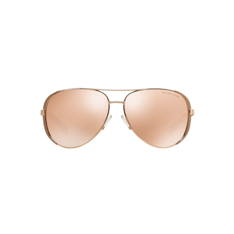 OCCHIALE DA SOLE DONNA | MICHAEL KORS MK 5004 - CHELSEA 1017R1 ORO ROSA / TAUPE - CALIBRO 59