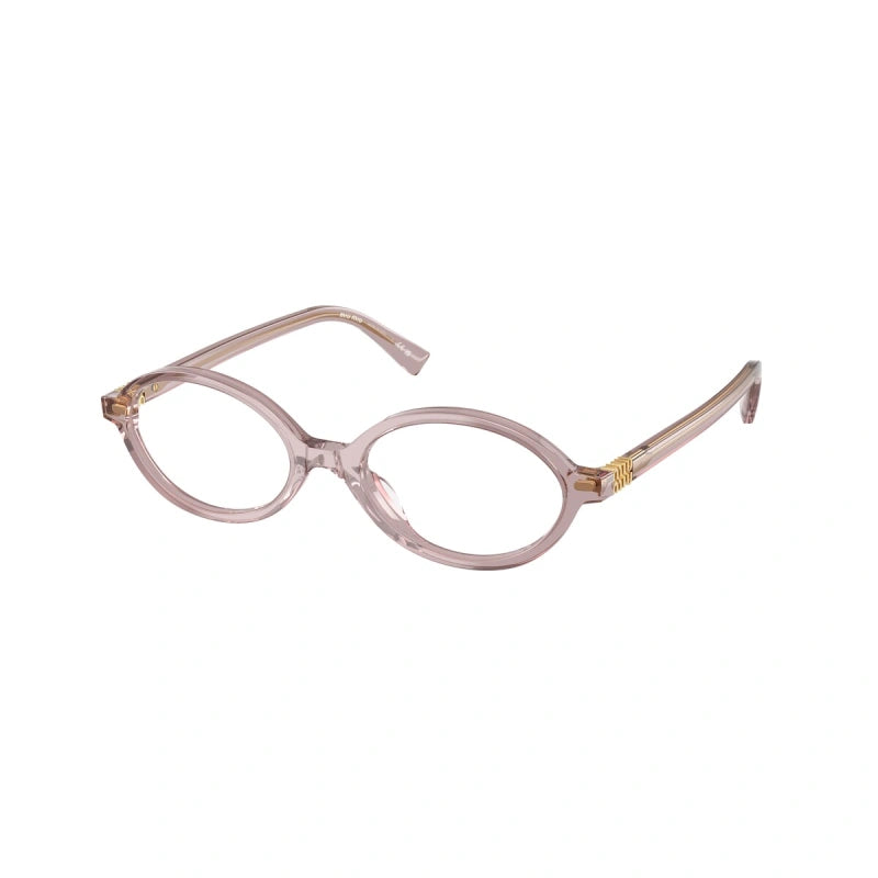 MIU MIU - 12W1O1 MALVA TRASPARENTE | OCCHIALE DA VISTA DONNA - MU 01XV CALIBRO 50
