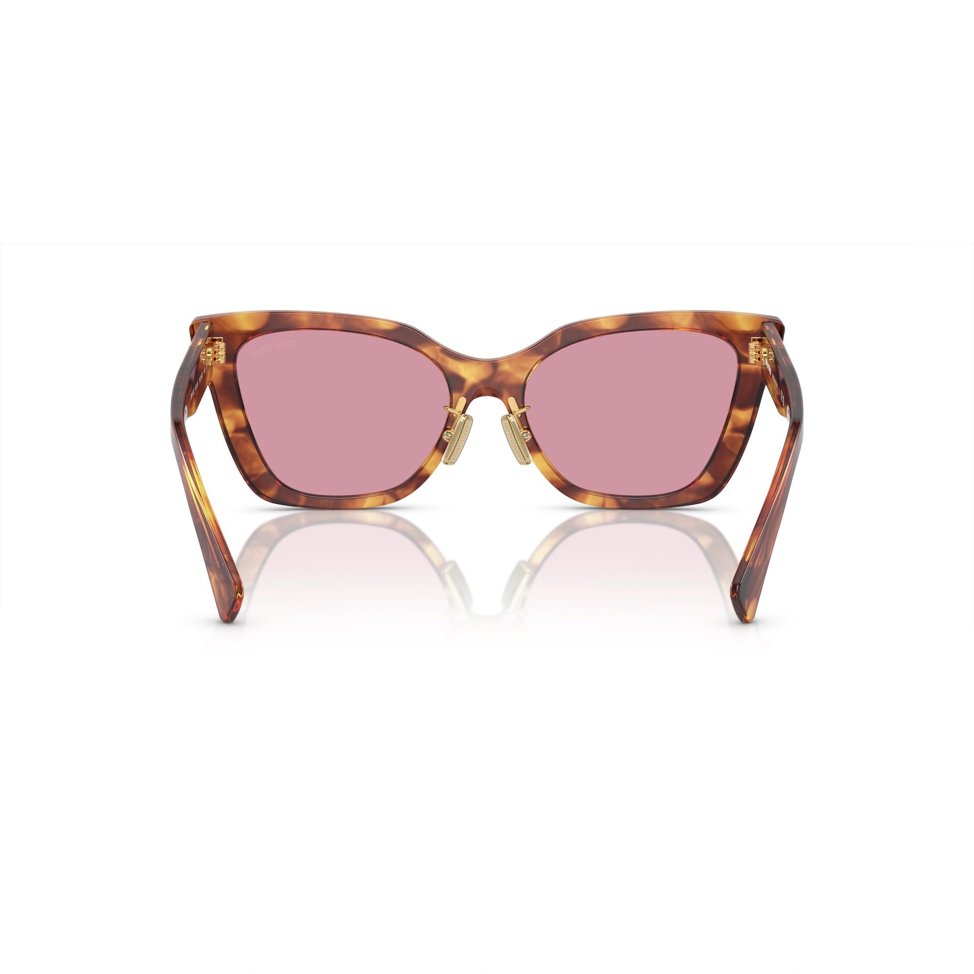 MIU MIU MU 02ZS - TABACCO STRIATO | OCCHIALE DA SOLE DONNA - 11Q50D CALIBRO 56