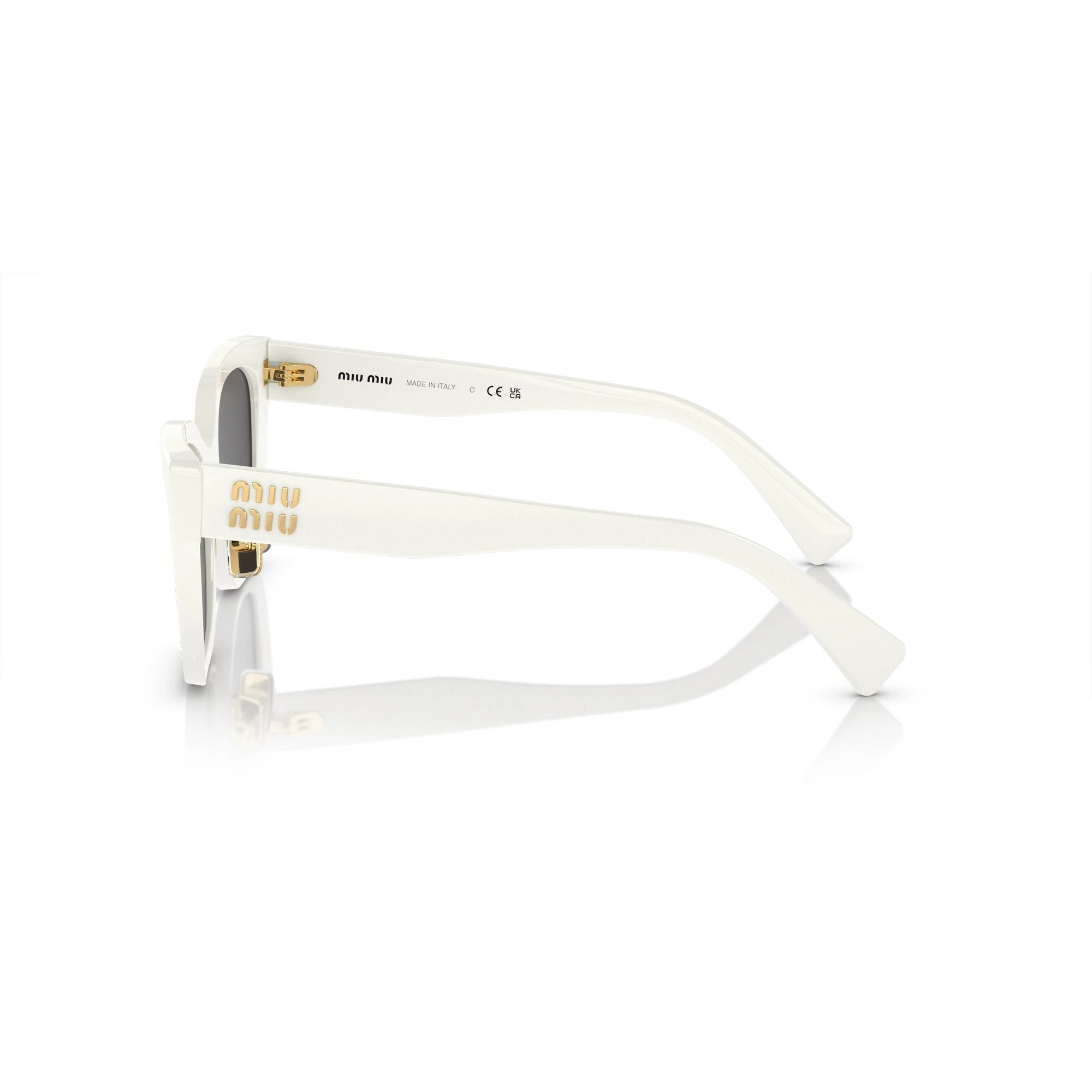 MIU MIU MU 02ZS - BIANCO | OCCHIALE DA SOLE DONNA - 1425S0 CALIBRO 56