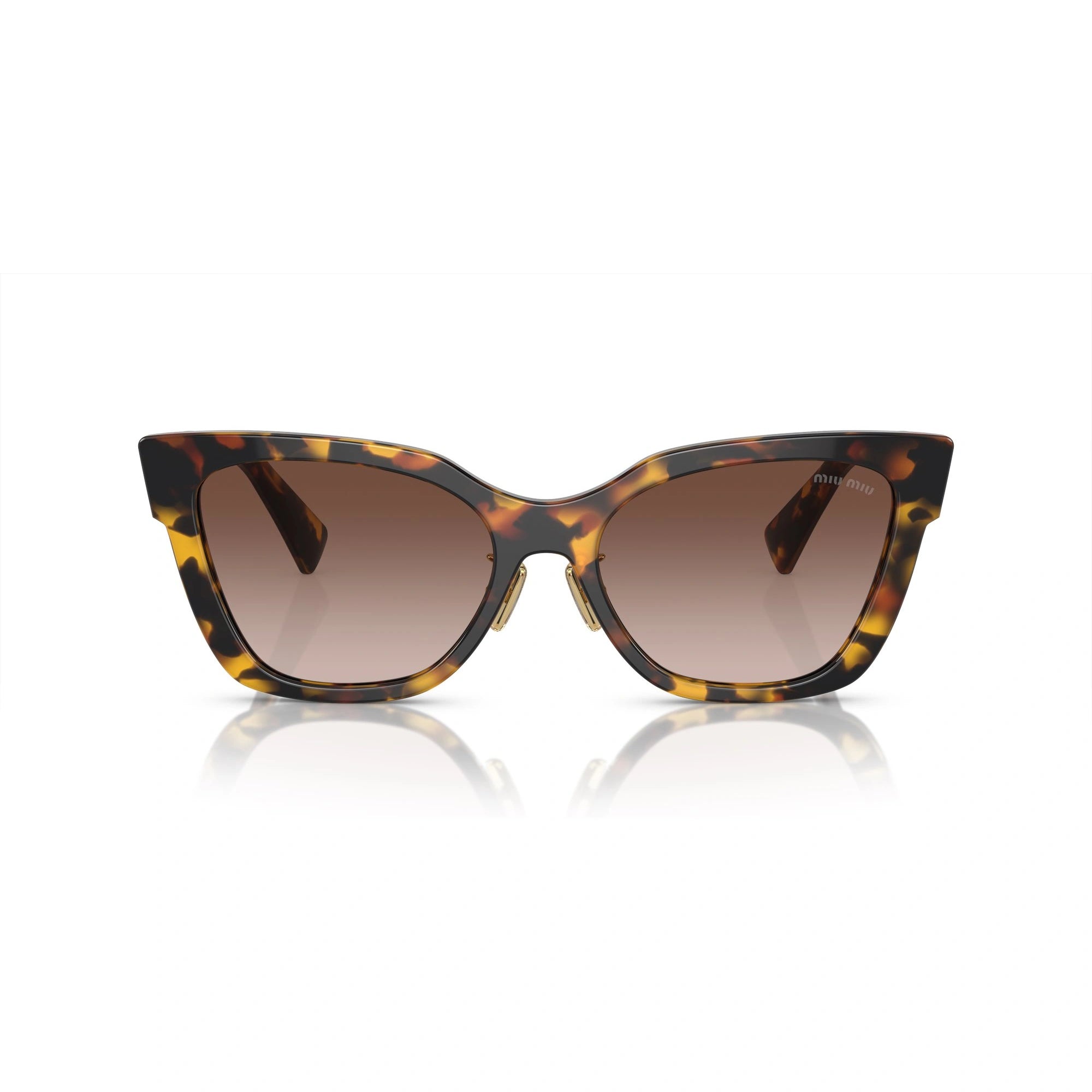 MIU MIU MU 02ZS - MIELE, AVANA | OCCHIALE DA SOLE DONNA - VAU6S1 CALIBRO 56