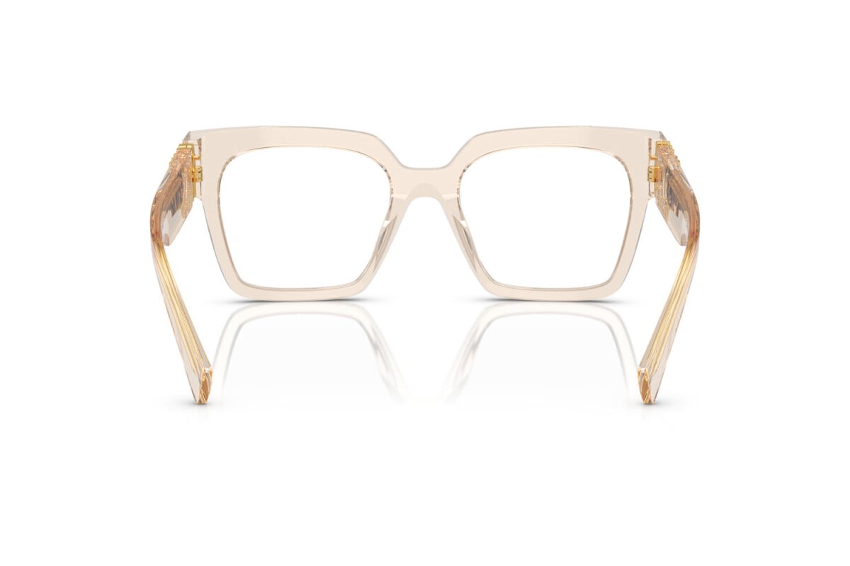 MIU MIU - 11T1O1 SAND TRANSPARENT | OCCHIALE DA VISTA DONNA - MU 04UV CALIBRO 52