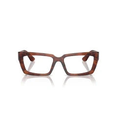 MIU MIU MU 04XV - 11Q1O1 STRIPED TOBACCO | WOMEN'S EYEGLASSES, CALIBER 54 