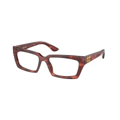 MIU MIU MU 04XV - 12Q1O1 BORDEAUX RIGATO | OCCHIALE DA VISTA DONNA CALIBRO 54