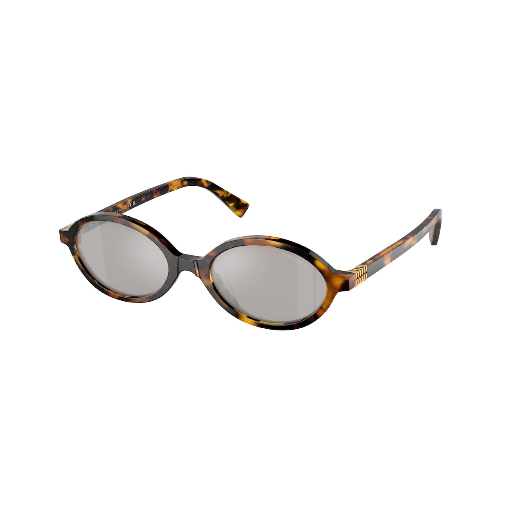 MIU MIU MU 04ZS - HONEY HAVANA | OCCHIALE DA SOLE DONNA - VAU07F CALIBRO 50