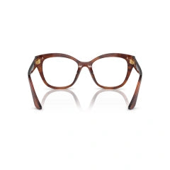 MIU MIU MU 05XV - 11Q1O1 TABACCO STRIATO | OCCHIALE DA VISTA DONNA CALIBRO 52