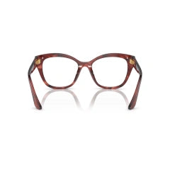 MIU MIU MU 05XV - 12Q1O1 BORDEAUX RIGATO | OCCHIALE DA VISTA DONNA CALIBRO 52