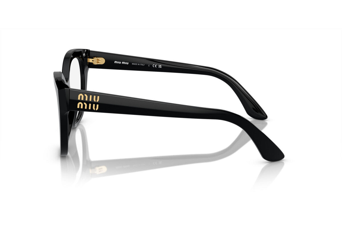 MIU MIU - 1AB1O1 NERO | OCCHIALE DA VISTA DONNA - MU 05XV CALIBRO 54