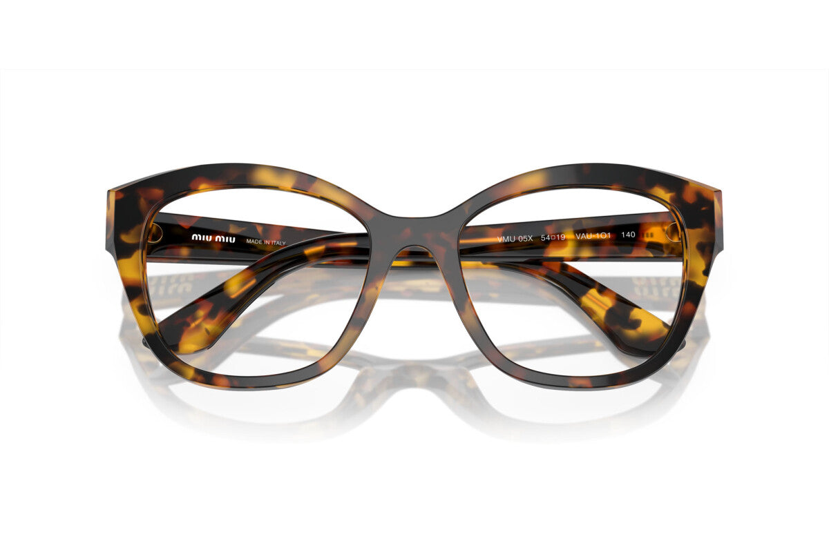 MIU MIU - VAU1O1 MIELE, AVANA | OCCHIALE DA VISTA DONNA - MU 05XV CALIBRO 52