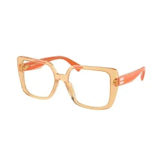 MIU MIU MU 06VV - 12M1O1 ARANCIA | OCCHIALE DA VISTA DONNA CALIBRO 54