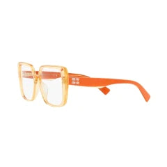 MIU MIU MU 06VV - 12M1O1 ARANCIA | OCCHIALE DA VISTA DONNA CALIBRO 54
