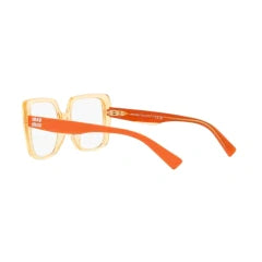 MIU MIU MU 06VV - 12M1O1 ARANCIA | OCCHIALE DA VISTA DONNA CALIBRO 54