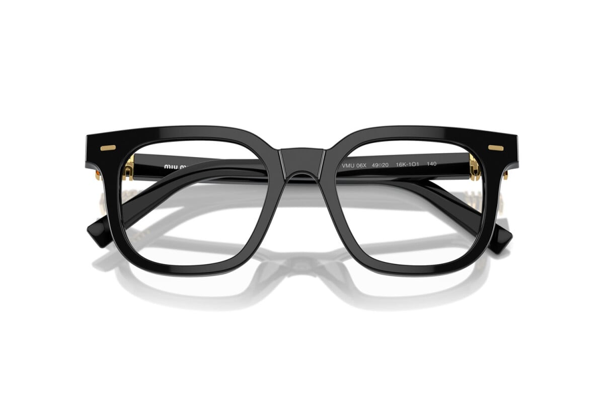 MIU MIU - 16K1O1 BLACK | OCCHIALE DA VISTA DONNA - MU 06XV CALIBRO 47