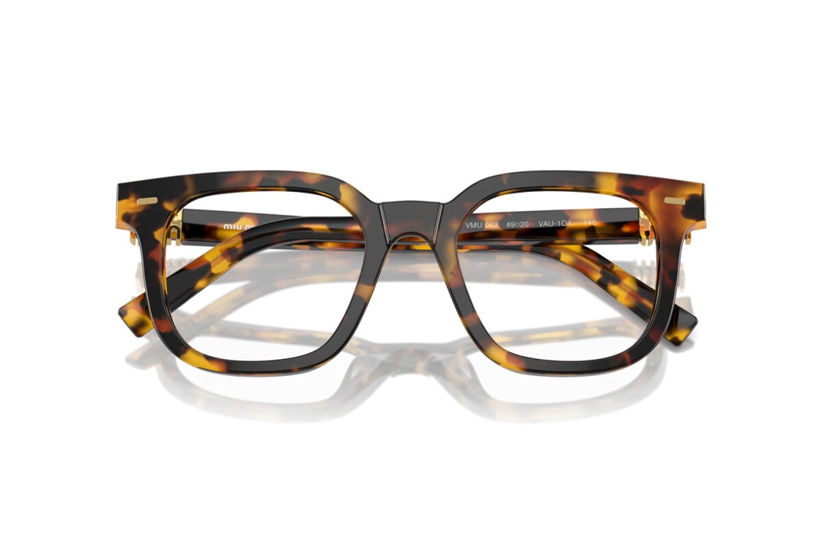 MIU MIU - VAU1O1 HONEY HAVANA | OCCHIALE DA VISTA DONNA - MU 06XV CALIBRO 47