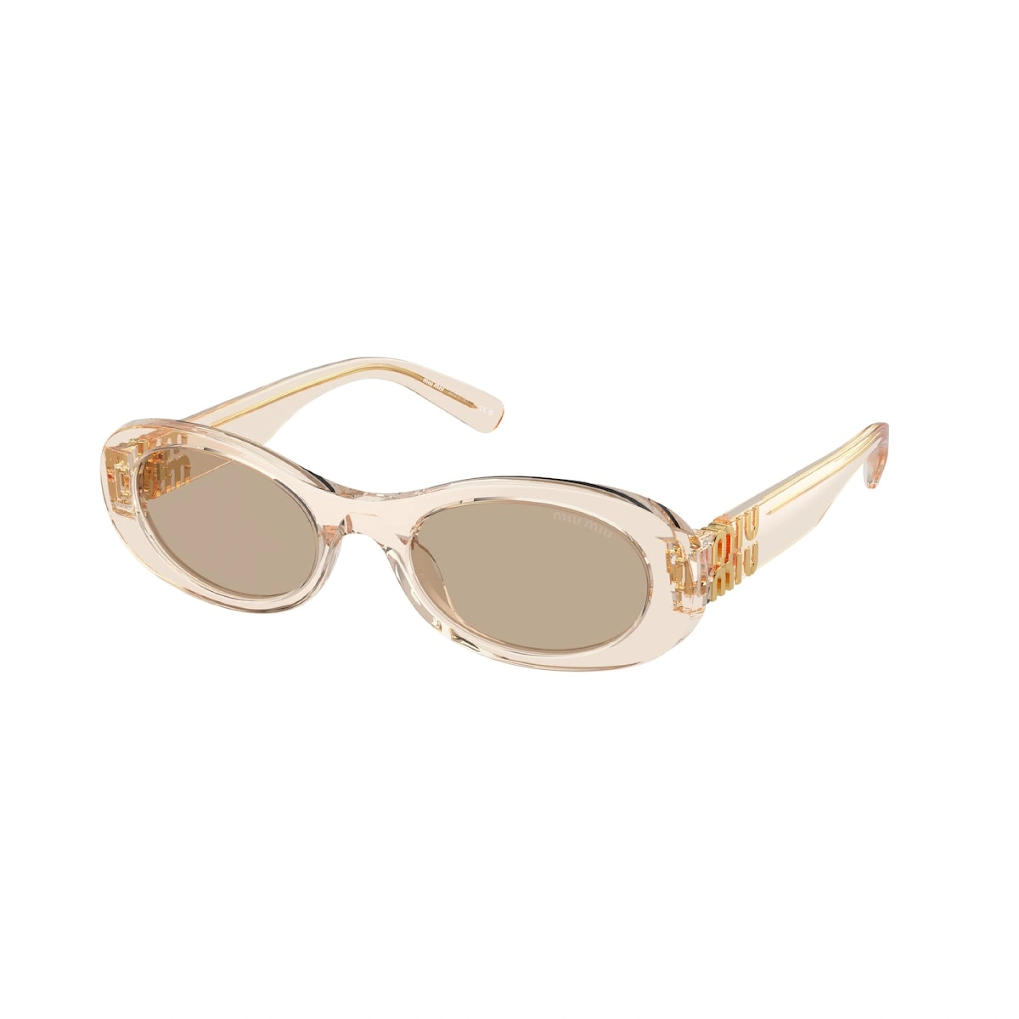 MIU MIU MU 06ZS - SAND TRANSPARENT | OCCHIALE DA SOLE DONNA - 11T40F CALIBRO 50