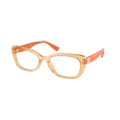 MIU MIU MU 07VV - 12M1O1 ARANCIA | OCCHIALE DA VISTA DONNA CALIBRO 55