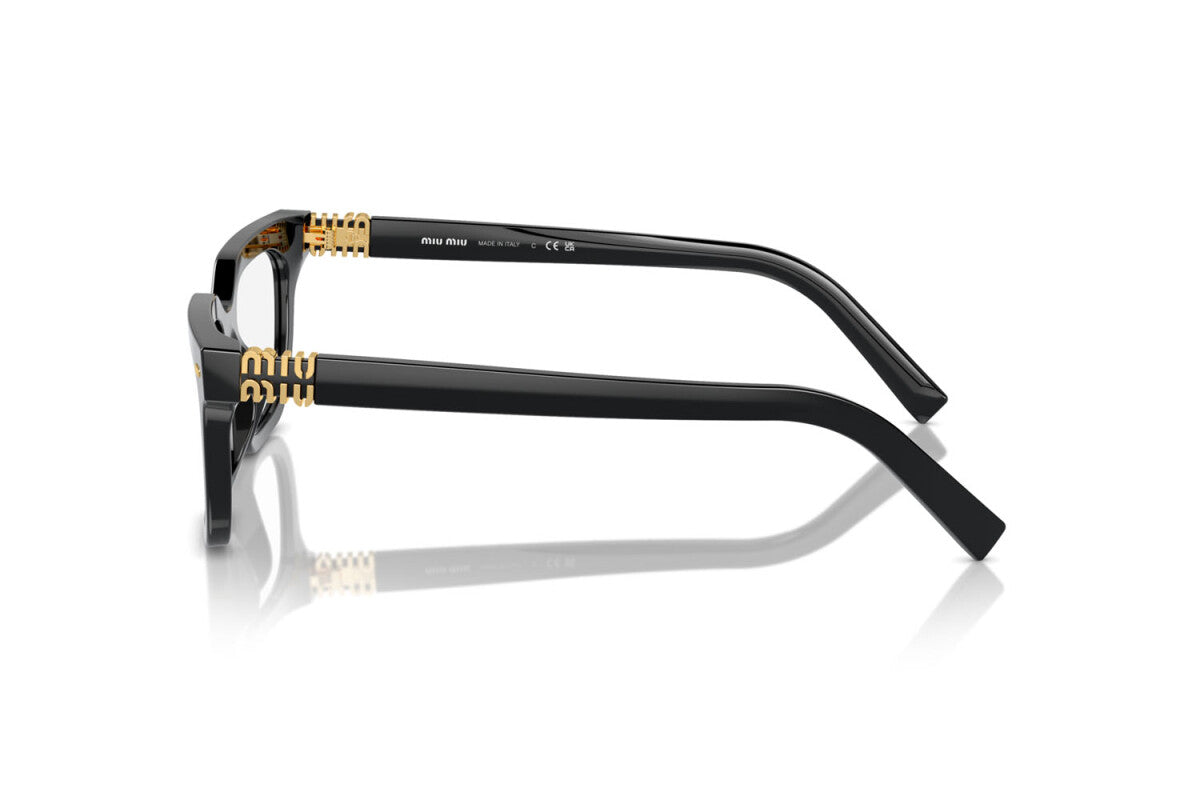 MIU MIU - 16K1O1 BLACK | OCCHIALE DA VISTA DONNA - MU 07XV CALIBRO 51