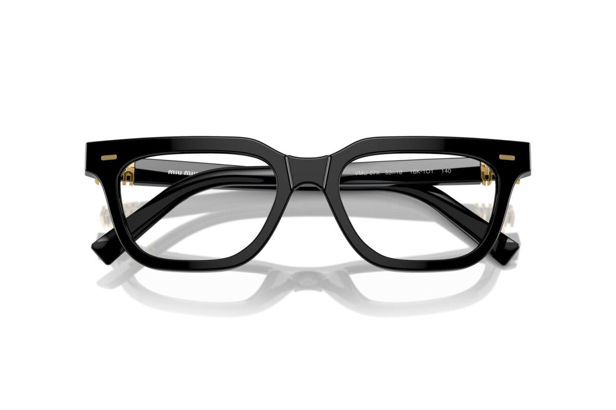 MIU MIU - 16K1O1 BLACK | OCCHIALE DA VISTA DONNA - MU 07XV CALIBRO 51