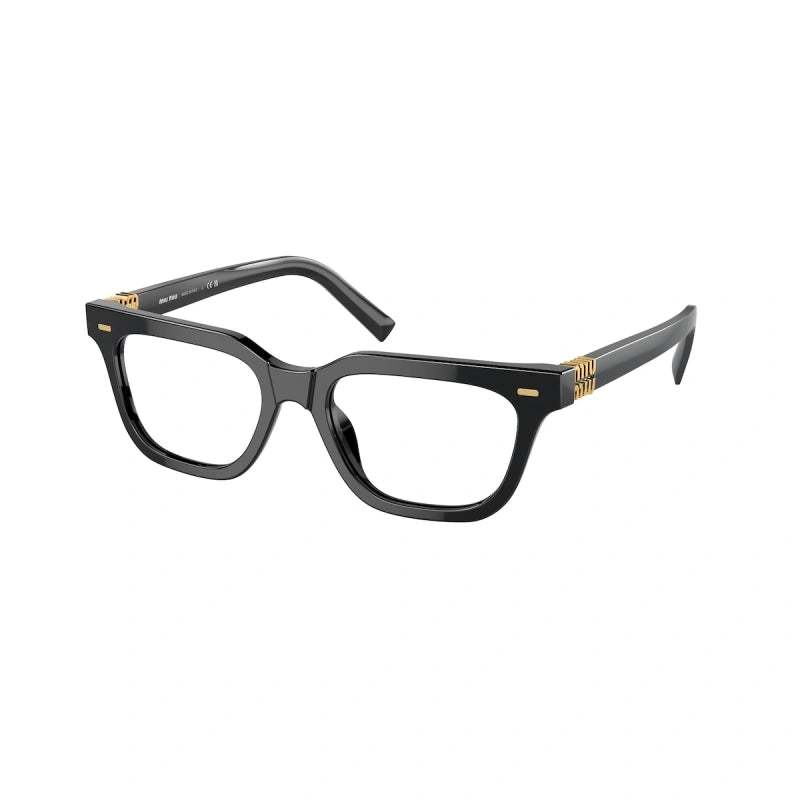 MIU MIU MU 07XV - BLACK | OCCHIALE DA VISTA DONNA - 16K1O1 CALIBRO 51