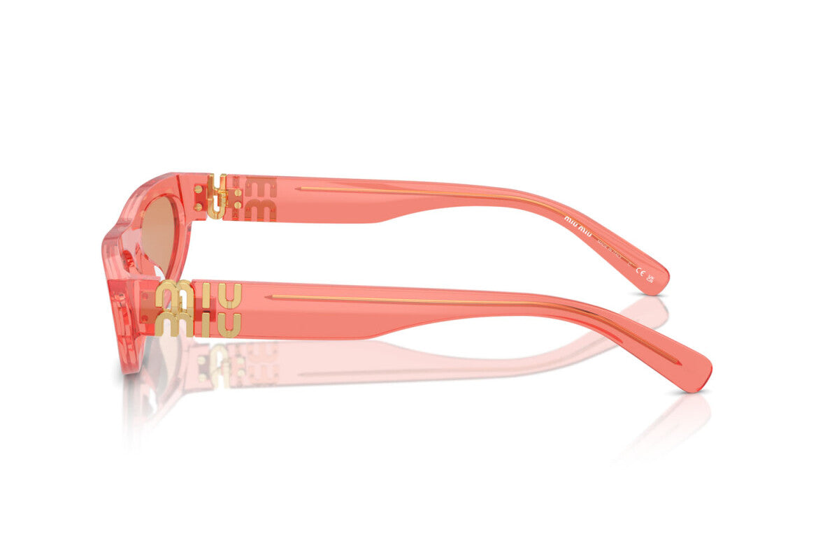 MIU MIU - 14T07V TULIP TRANSPARENT | OCCHIALE DA SOLE DONNA - MU 07ZS CALIBRO 56