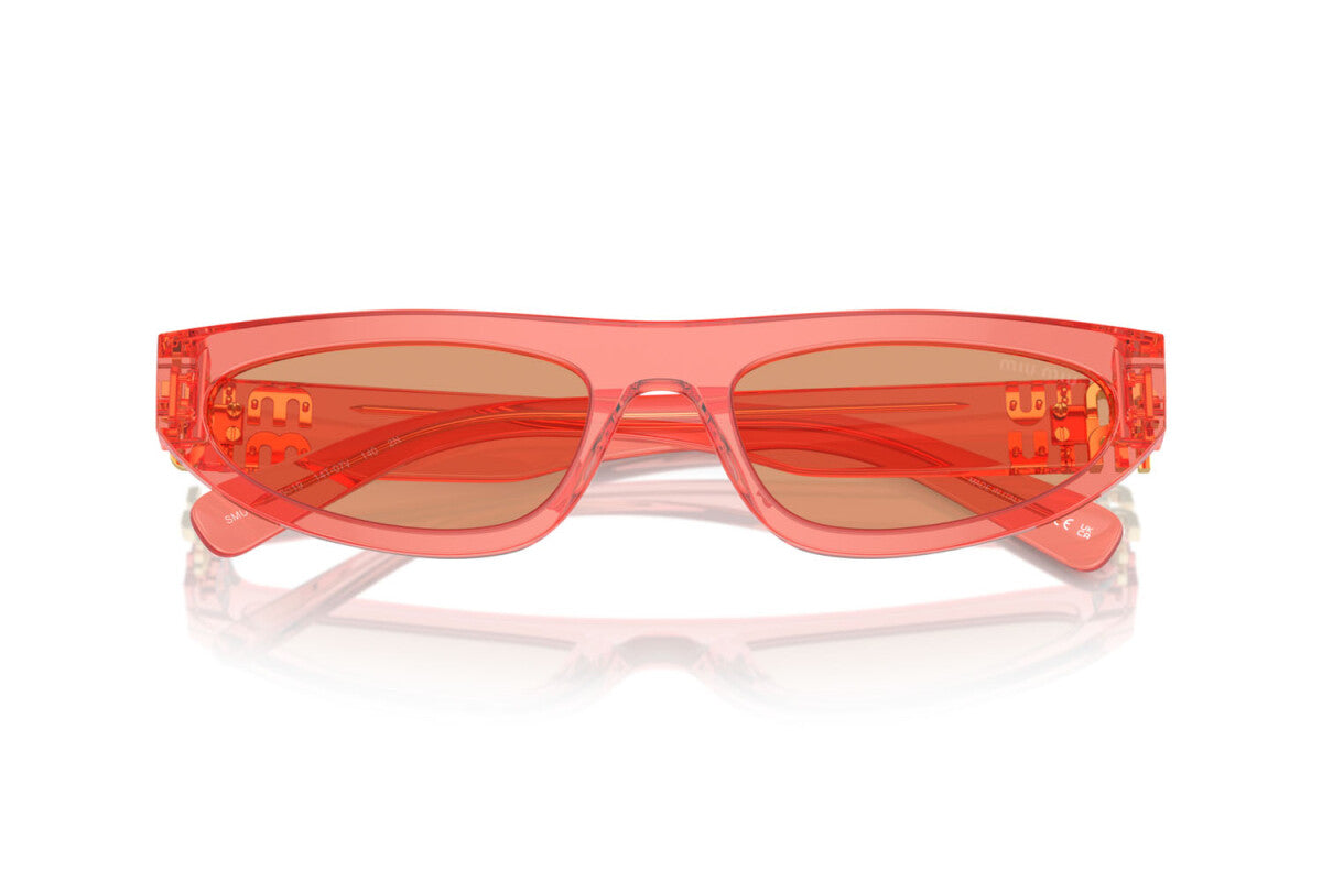 MIU MIU - 14T07V TULIP TRANSPARENT | OCCHIALE DA SOLE DONNA - MU 07ZS CALIBRO 56