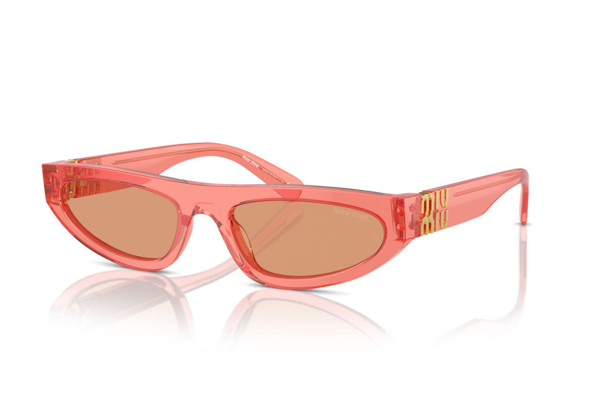 MIU MIU - 14T07V TULIP TRANSPARENT | OCCHIALE DA SOLE DONNA - MU 07ZS CALIBRO 56