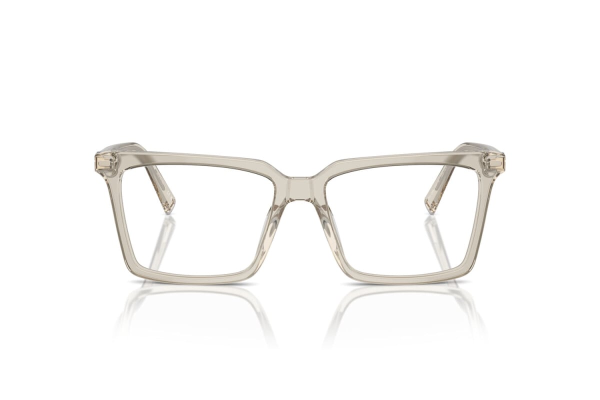 MIU MIU - 12U1O1 HEMP TRANSPARENT | OCCHIALE DA VISTA DONNA - MU 08XV CALIBRO 52