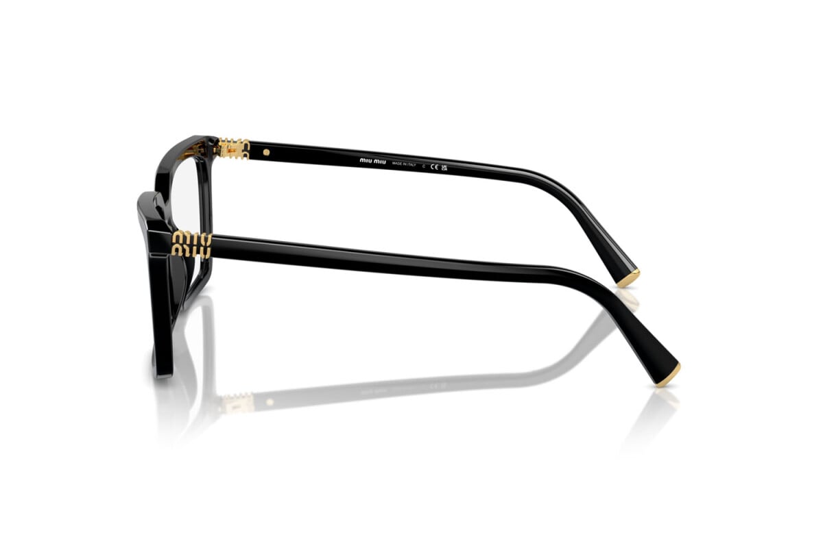 MIU MIU - 16K1O1 BLACK | OCCHIALE DA VISTA DONNA - MU 08XV CALIBRO 52
