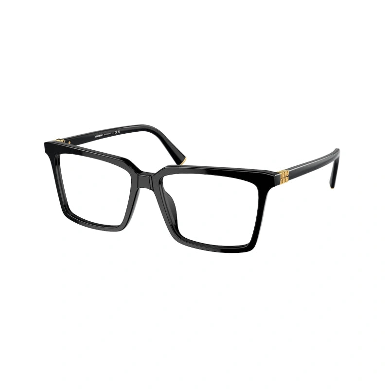MIU MIU MU 08XV - BLACK | OCCHIALE DA VISTA DONNA - 16K1O1 CALIBRO 52