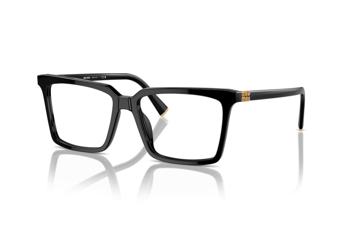 MIU MIU - 16K1O1 BLACK | OCCHIALE DA VISTA DONNA - MU 08XV CALIBRO 52