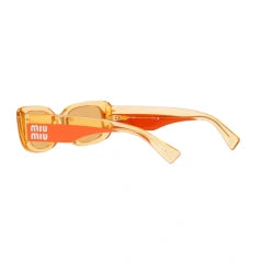 MIU MIU MU 08YS - 12M10B ARANCIA | OCCHIALE DA SOLE DONNA CALIBRO 51
