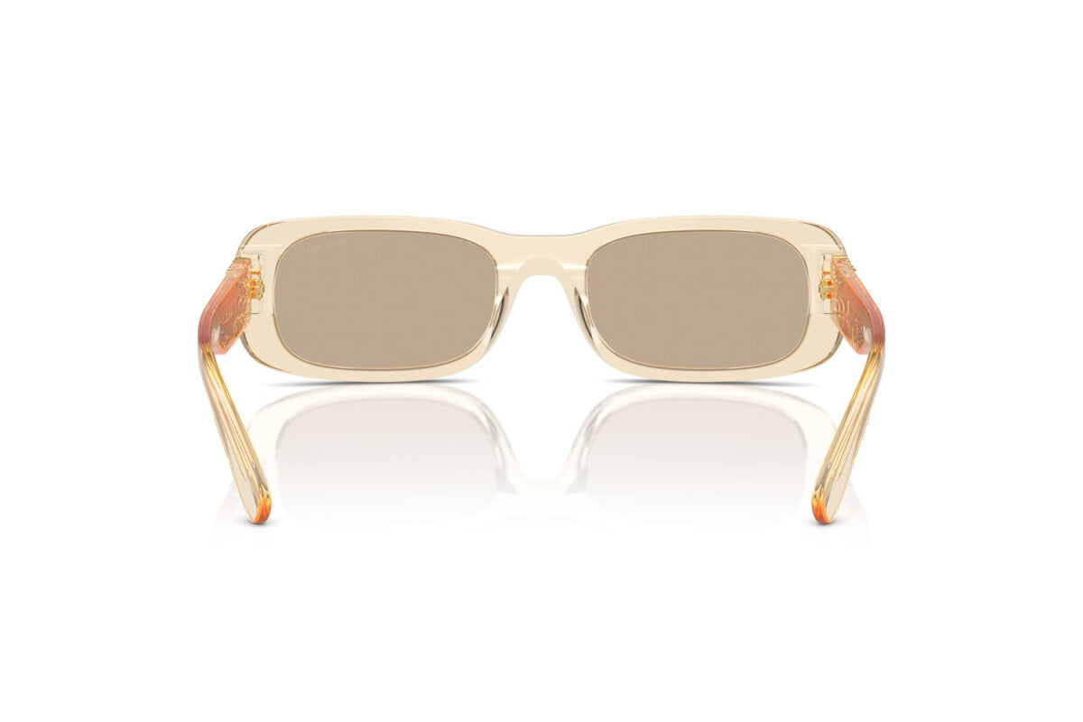 MIU MIU - 11T40F SAND TRANSPARENT  | OCCHIALE DA SOLE DONNA - MU 08ZS CALIBRO 53