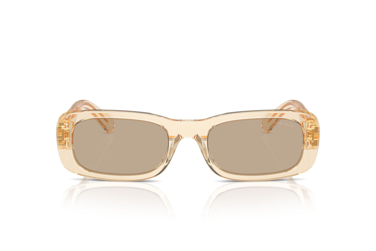 MIU MIU - 11T40F SAND TRANSPARENT  | OCCHIALE DA SOLE DONNA - MU 08ZS CALIBRO 53